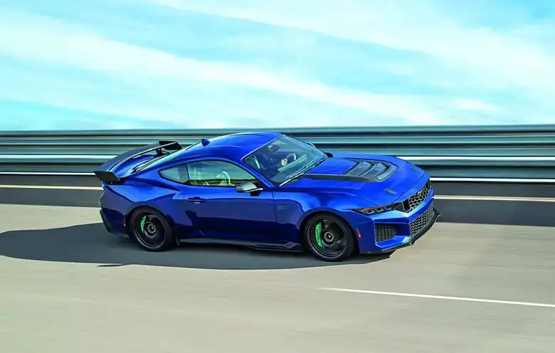 Desarrollo compartido con el Mustang GTD y el GT3 en Sebring y el Virginia International Raceway.