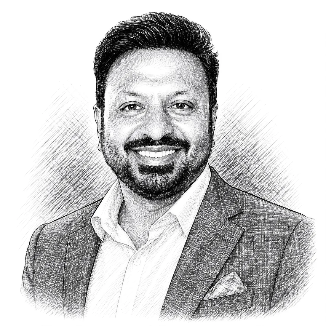 Arun S., portfolio manager con 25 años de trayectoria entre GE y Amazon AWS.