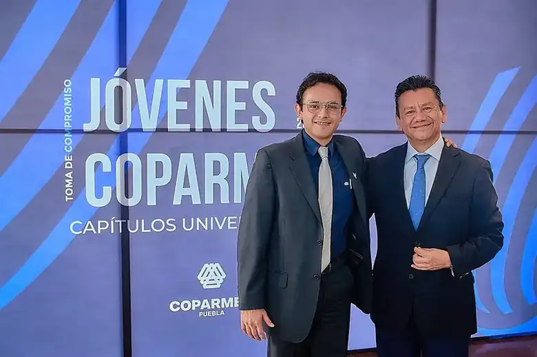 Oscar Mendoza Escalante y Erick Mendoza Blancas, de MOORE Oficina Puebla