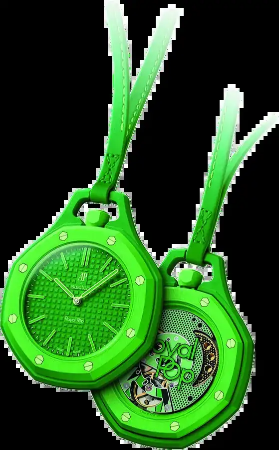 Audemars Piguet × Swatch Royal Pop · El Royal Oak que cabe en el bolsillo