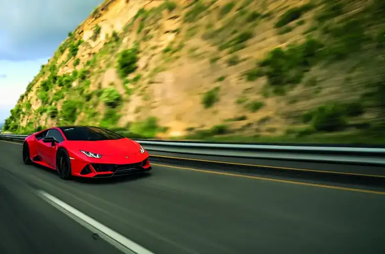 Lamborghini Huracán EVO 2020 · Rojo